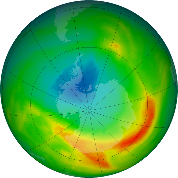 Ozone Map 1979-10-19